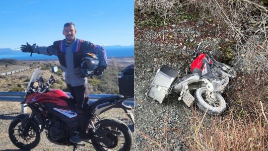 Alex Tibola, que viajava pelo mundo, morre em acidente no Chile.