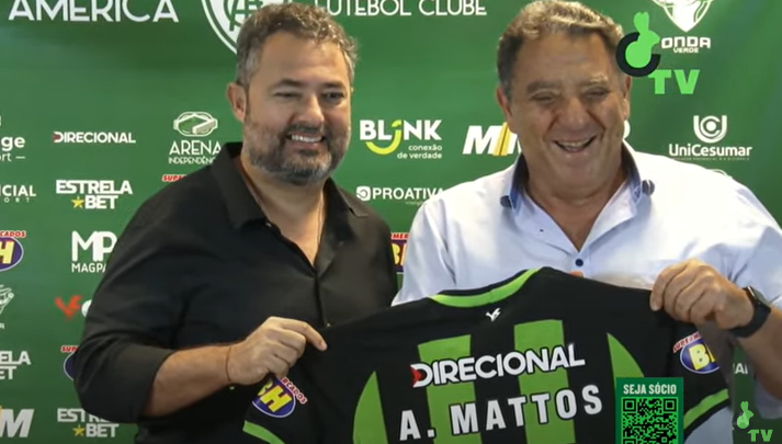 De volta ao América, Alexandre Mattos reforça experiência e destaca objetivos em 2024