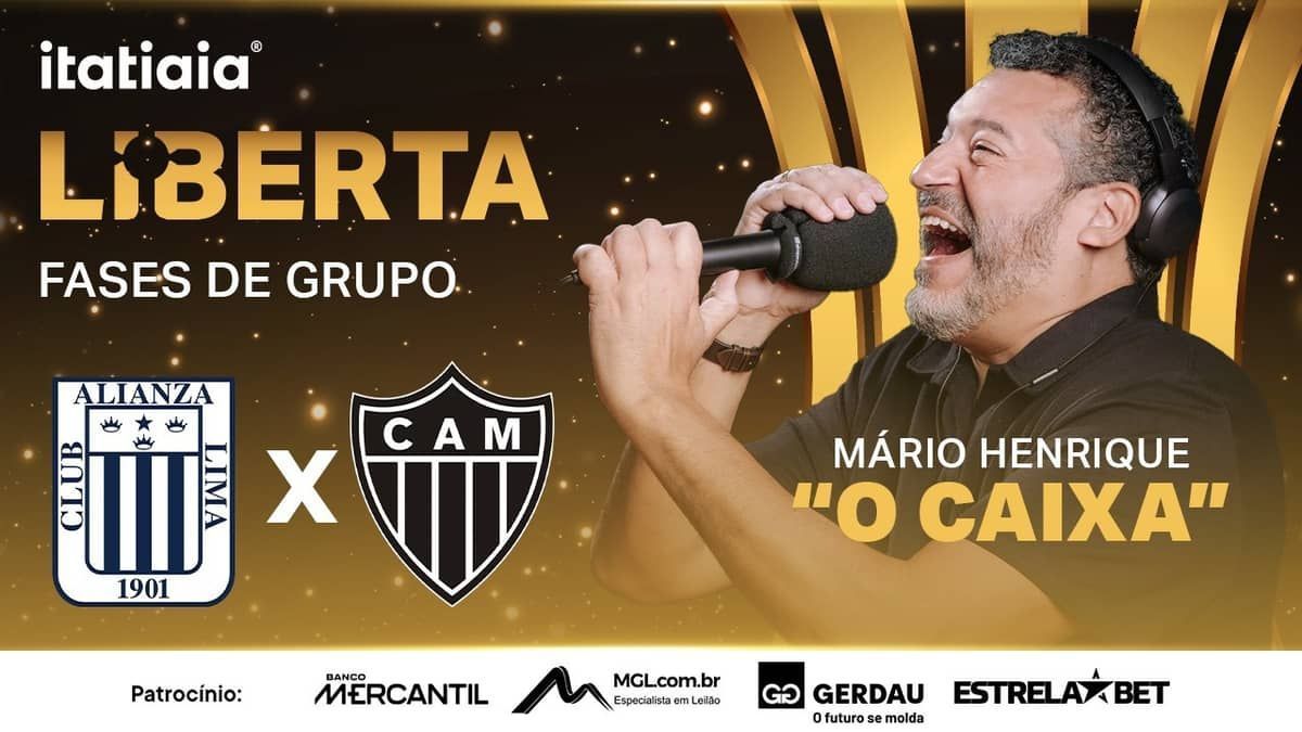 Alianza Lima x Atlético: assista, ao vivo, à transmissão da Itatiaia