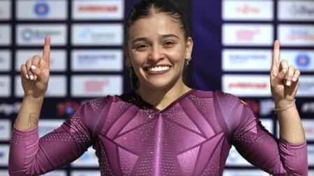 Alice Gomes passou para a final na quarta colocação