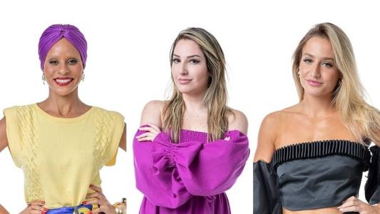 Aline, Amanda e Bruna estão na final do BBB 23