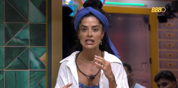 Aline Campos recebeu apoio dos participantes ao relatar que foi vítima de estupro