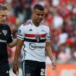 Dorival não vê São Paulo preocupado com Alisson e Lucas para final