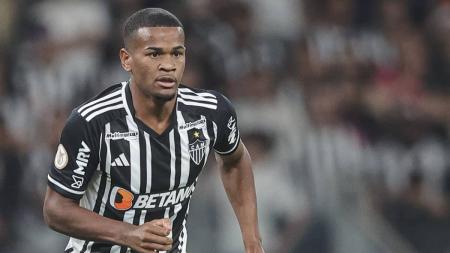 Alisson Santana estreou pelo Atlético no duelo contra o Corinthians