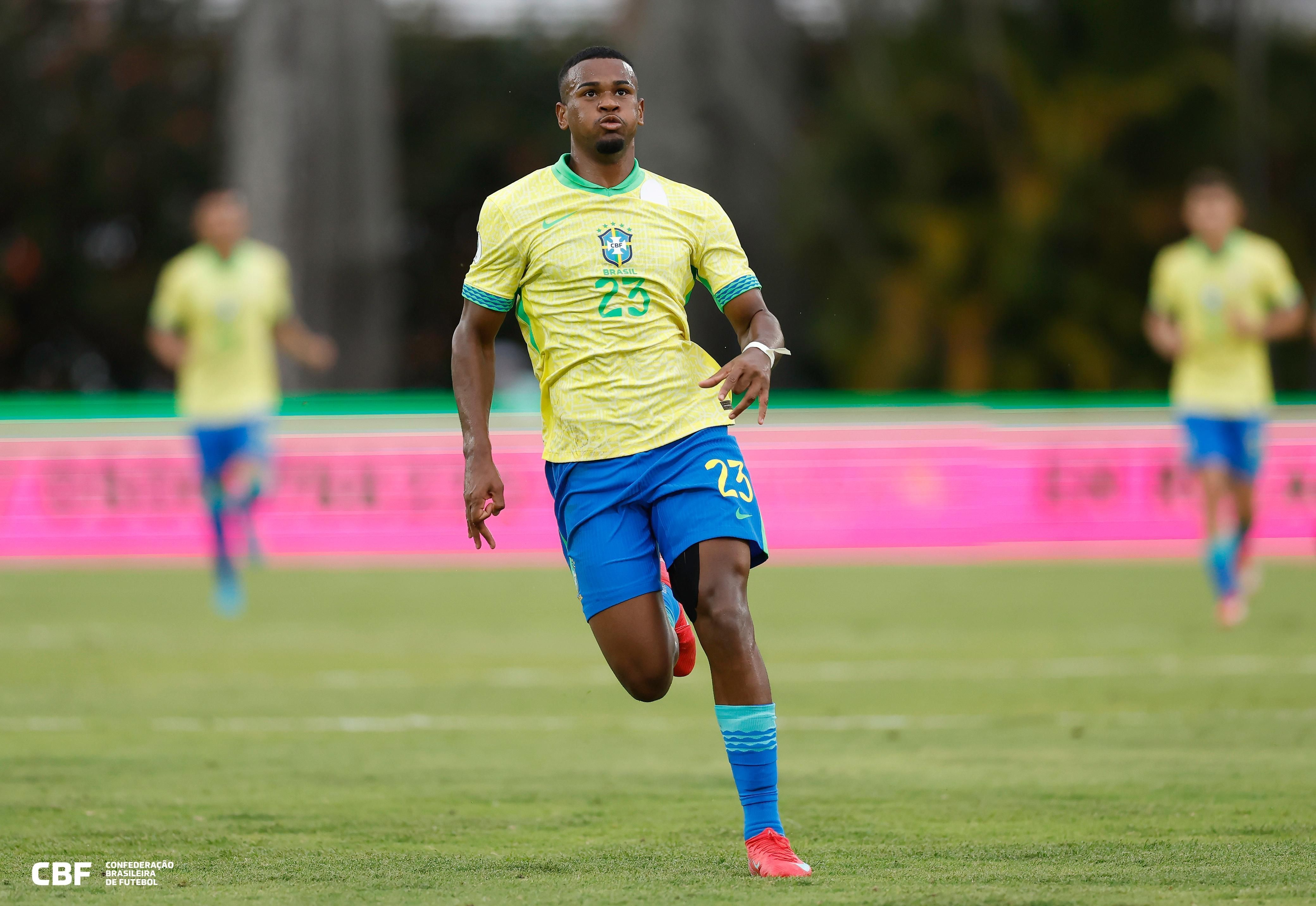 Atacante do Atlético vai para o banco em jogo da Seleção Sub-20 pelo Sul-Americano