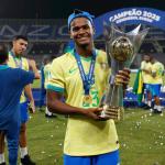 Alisson, do Atlético, comemora reação da Seleção em título no Sul-Americano Sub-20
