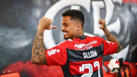 Allan será um dos jogadores inscritos pelo Flamengo nas oitavas de final da Libertadores