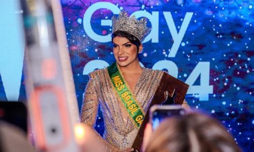 Allexa Dantas venceu o concurso Miss Brasil Gay 2024