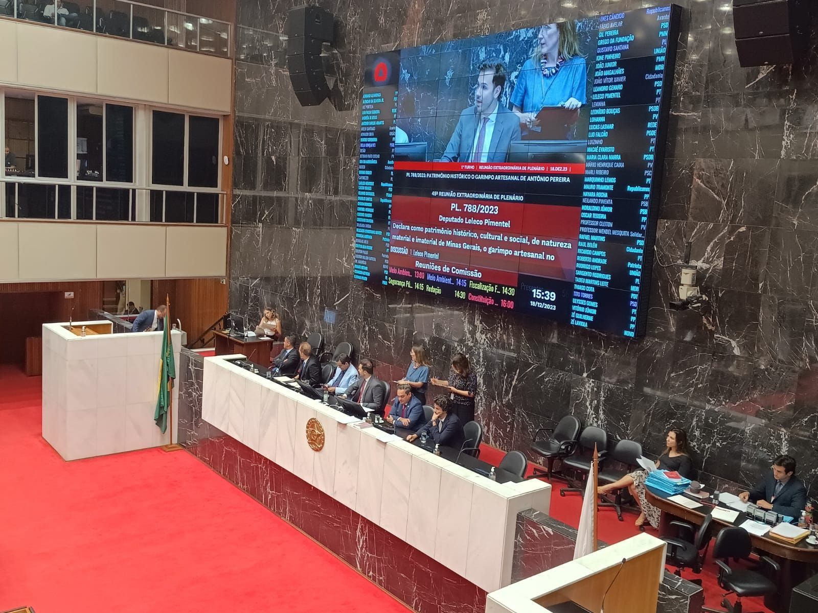 Presidente da ALMG quer mudanças no texto da Artemig antes da votação em 2º turno