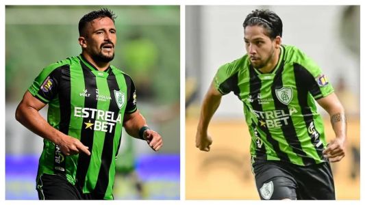 Aloísio e Benítez desfalcaram o América na estreia no Brasileirão contra o Fluminense