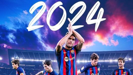 Alonso renovou com o Barcelona até junho de 2024