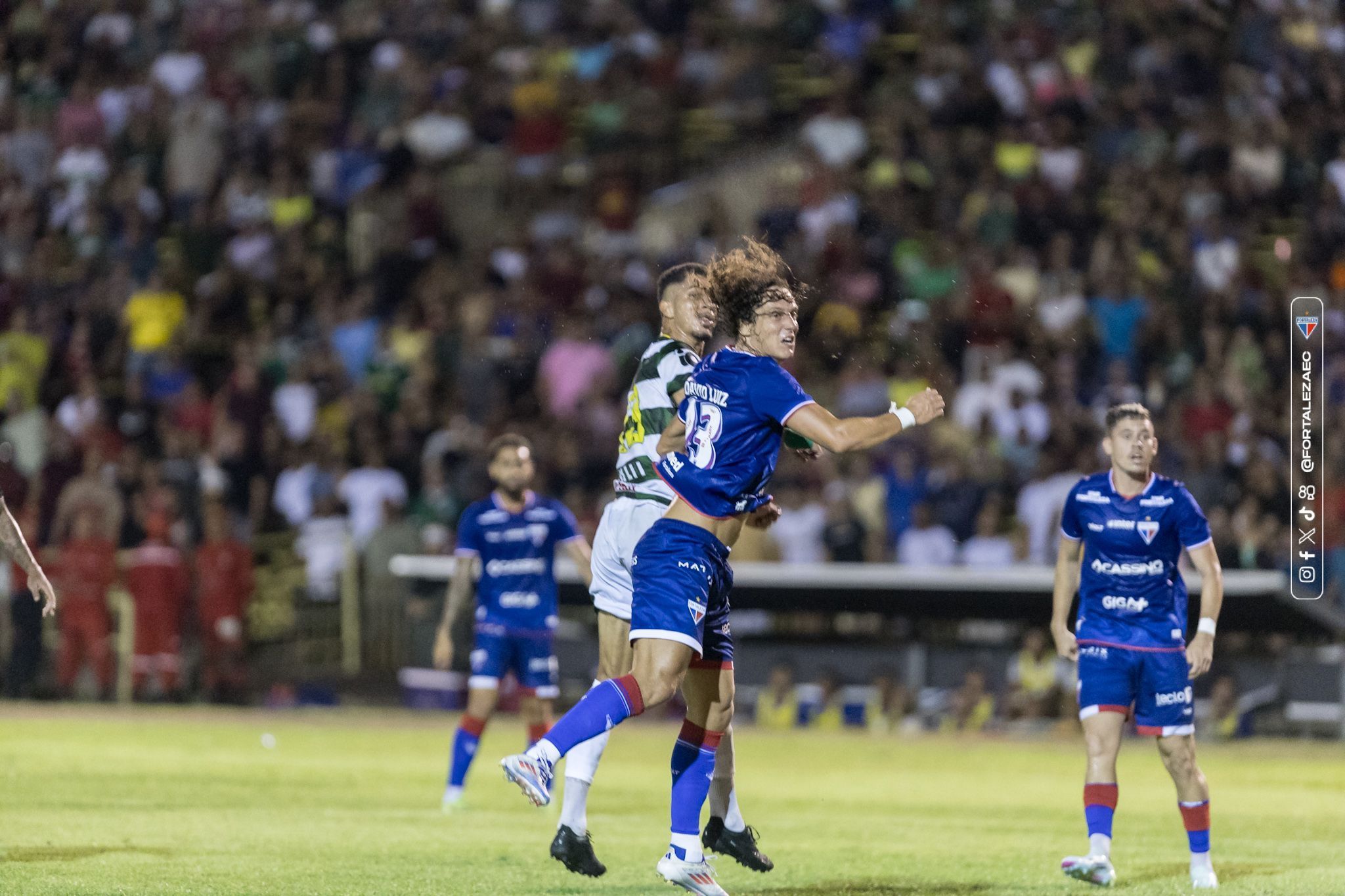 Fortaleza estreia David Luiz, perde do Altos e tem primeiro tropeço na Copa do Nordeste