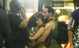 Participantes do Dança dos Famosos curtem madrugada no Rio
