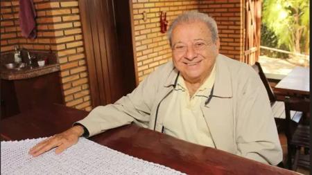 Alysson Paolinelli em sua casa, em Lagoa Santa