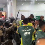 Diretoria do América hostiliza árbitro após empate na Série B; assista