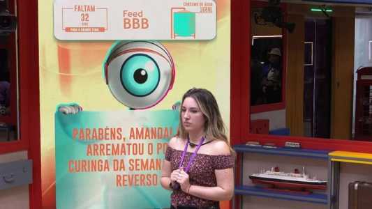 Amanda arrematou o Poder Curinga nesta manhã