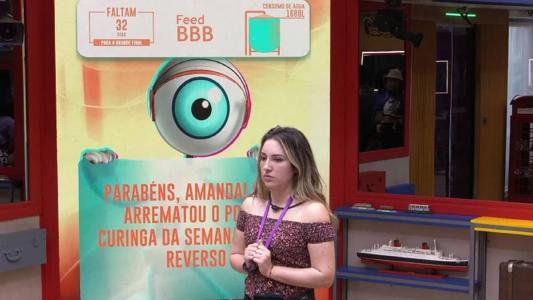 Amanda arrematou o Poder Curinga nesta manhã