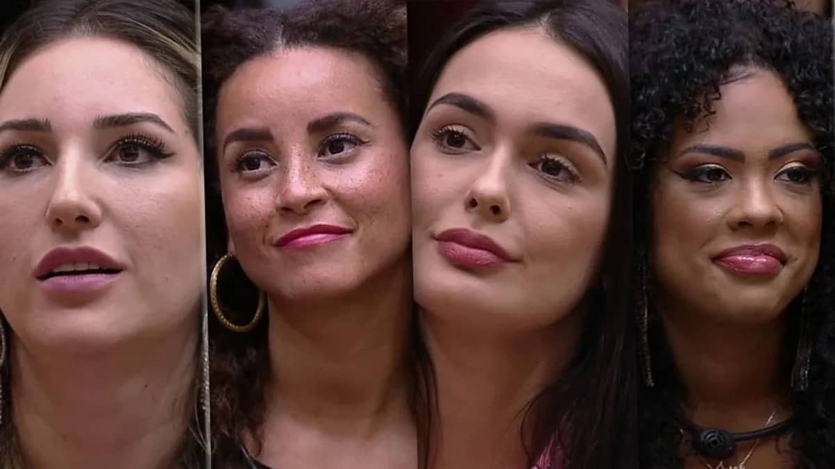 BBB 23: Amanda, Domitila Barros, Larissa e Marvvila estão no paredão