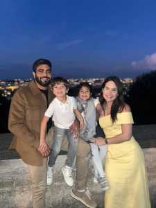 Amanda e Henrique são pais de dois filhos
