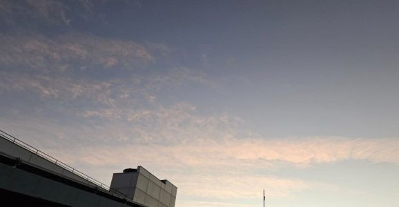 Amanhecer na região oeste de BH