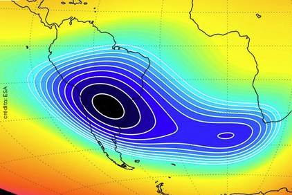 Nasa alerta para aumento de uma anomalia magnética no Brasil que pode parar seu telefone celular