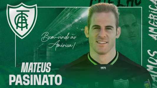 América anunciou a contratação do goleiro Mateus Pasinato