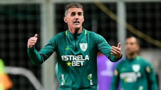 América, de Vagner Mancini, visitará o Coritiba no dia 8 de julho, no Couto Pereira