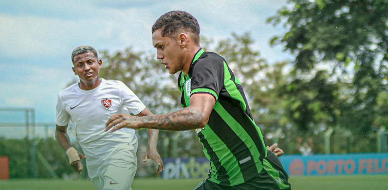América busca reação, vence o Desportivo Brasil nos pênaltis e avança na Copinha