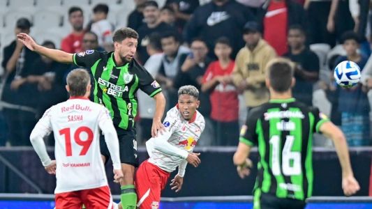 América durante jogo pela Sul-Americana