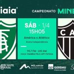 América x Atlético: acompanhe a final do Mineiro ao vivo na Itatiaia