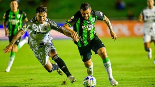América e Atlético ficaram no 1 a 1 em partida do Brasileirão