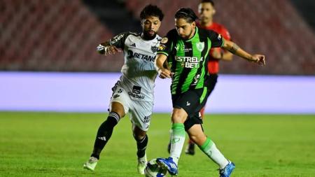 América e Atlético ficaram no 1 a 1 em Uberlândia pelo Brasileirão