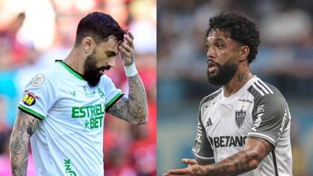 América e Atlético vivem piores jejuns entre times da Série A