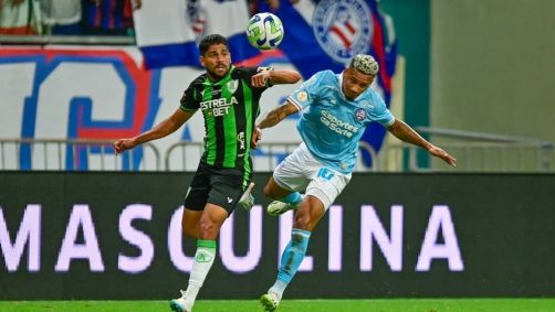 América e Bahia no primeiro turno