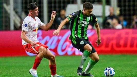 América e Bragantino empataram na partida de ida