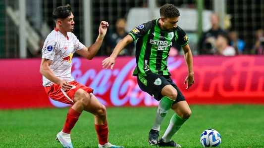 América e Bragantino empataram na partida de ida