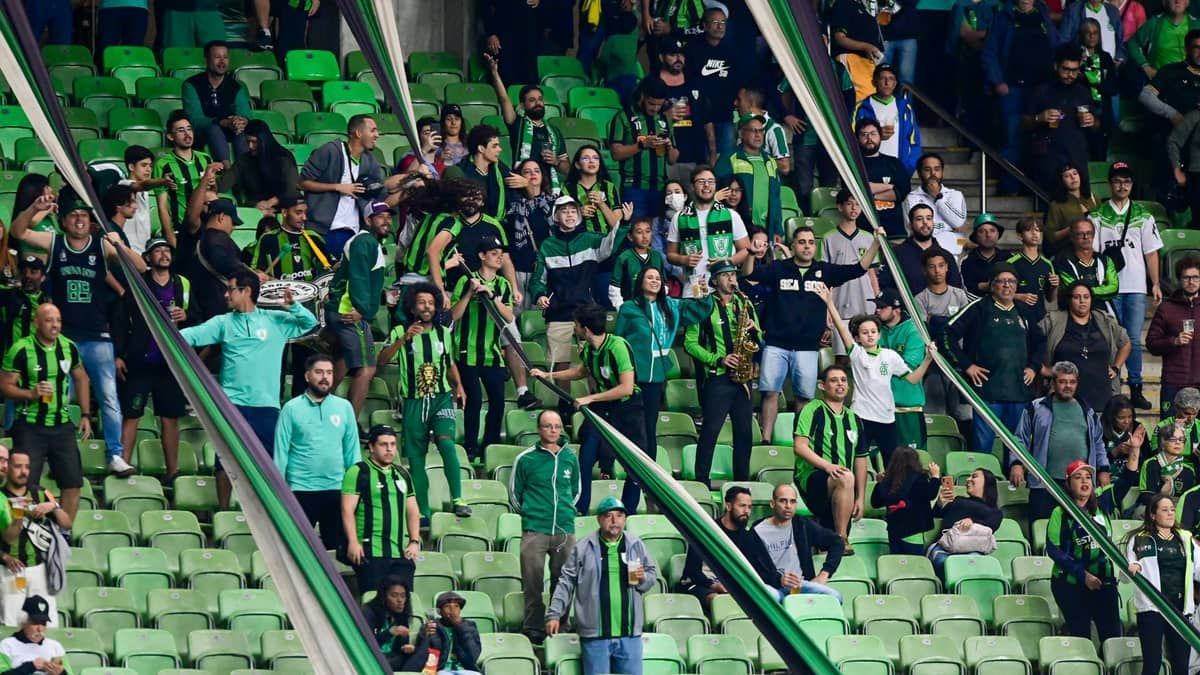 América abre venda de ingressos para jogo contra o Corinthians pela Copa do Brasil