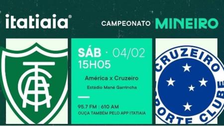 América e cruzeiro fazem primeiro clássico da temporada do futebol mineiro