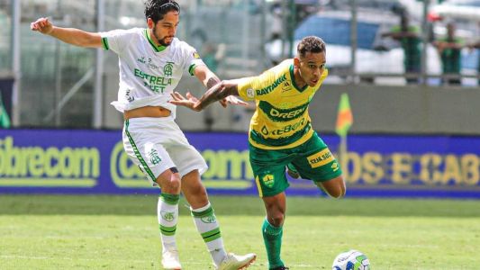 América e Cuiabá fizem um jogo equilibrado