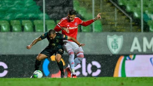 América e Inter fizeram uma das quartas de final da Copa do Brasil em 2020, com classificação americana nos pênaltis