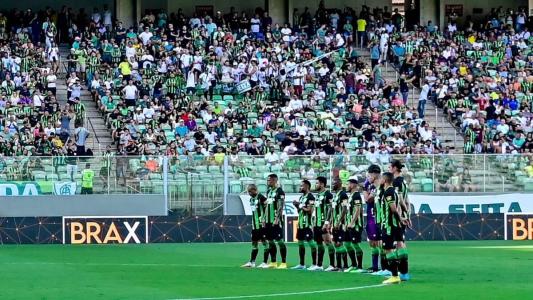 América é o 20º e lanterna do Brasileirão, ainda sem somar pontos