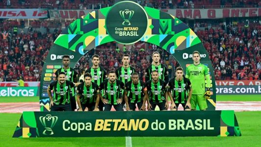América é o único time mineiro nas quartas de final da Copa do Brasil