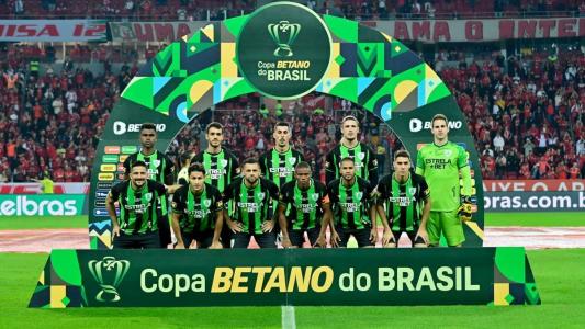 América é o único time mineiro nas quartas de final da Copa do Brasil