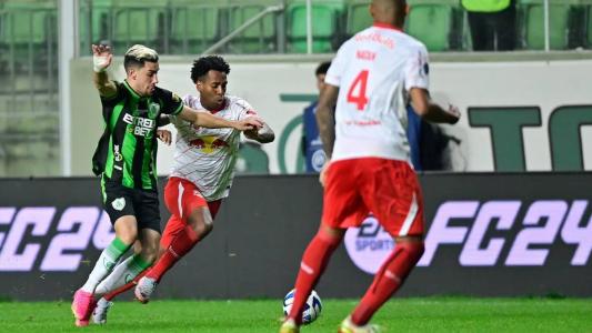 América e Red Bull Bragantino empataram no Horto