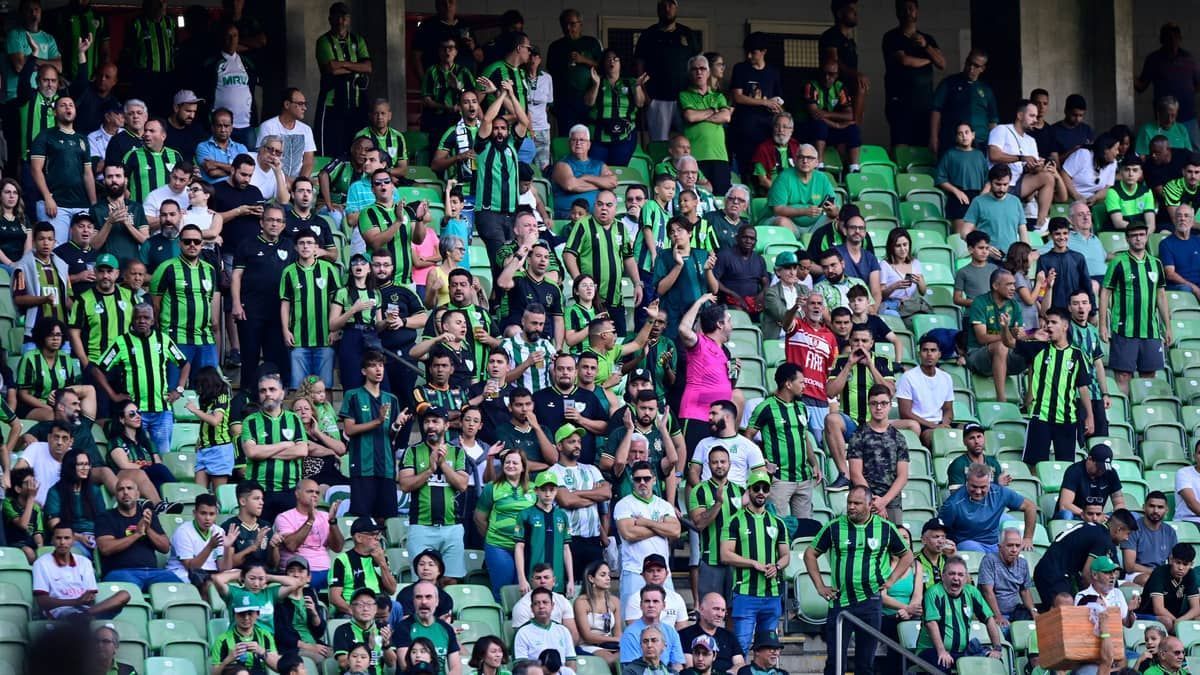 América abre venda de ingressos para jogo contra o RB Bragantino