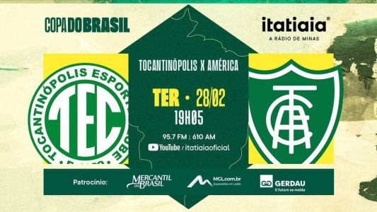 América estreia nesta terça-feira (28) na Copa do Brasil