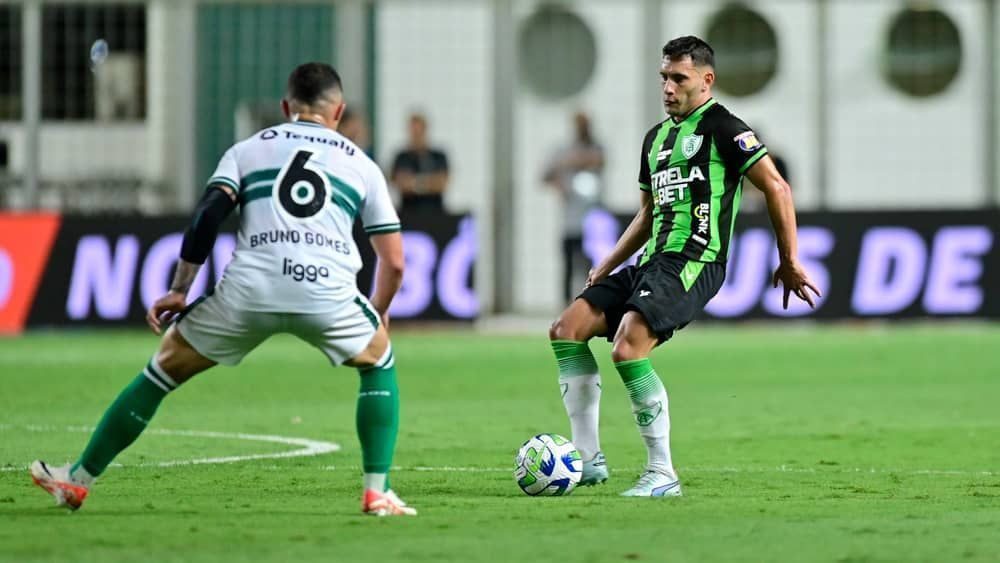 América 0 x 3 Coritiba: gols e melhores momentos do jogo pela Série A