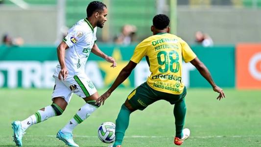 América foi superado por 2 a 1 em jogo do primeiro turno
