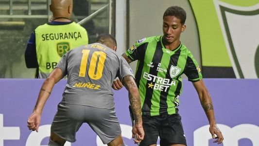 América goleou o Peñarol por 4 a 1, pela Sul-Americana