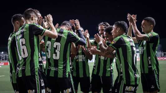 América goleou Peñarol em estreia na Copa Sul-Americana
